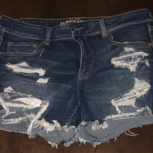 American eagle jean shorts
